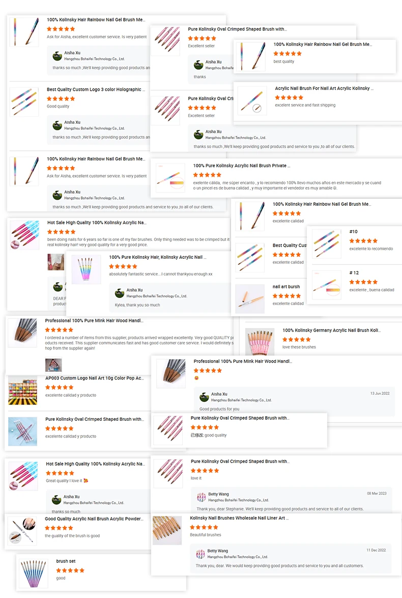 100 Kolinsky Germany Acrylic Nail Brush Kolinsky Germany Acrylic Nail