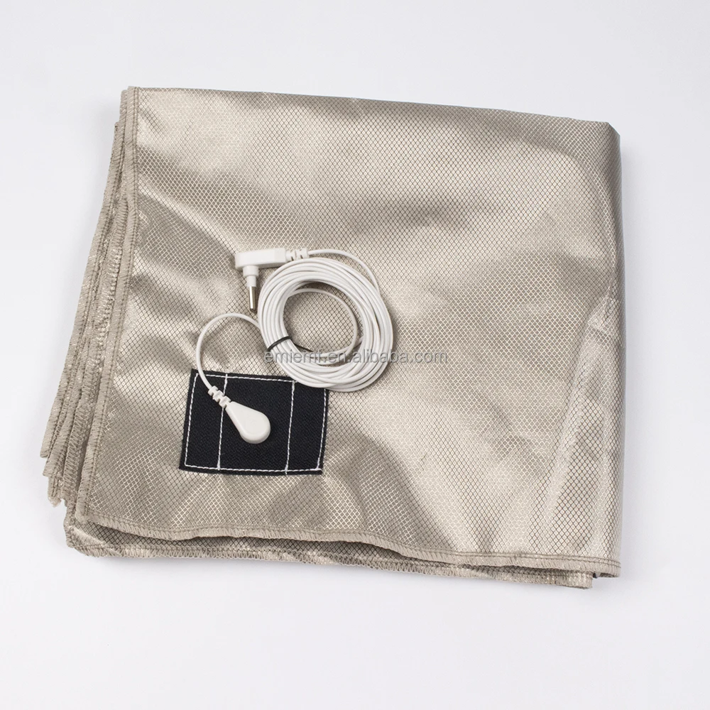 BLOCK EMF Nickel Copper Fabric Radiation Protection EMI Shielding Earthing Sheet