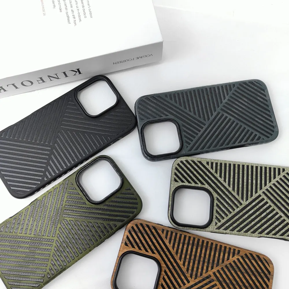 product luxury artificial leather shockproof phone cases for 16 15 14 13 12 11 plus pro max camera protection sjk571 for-2