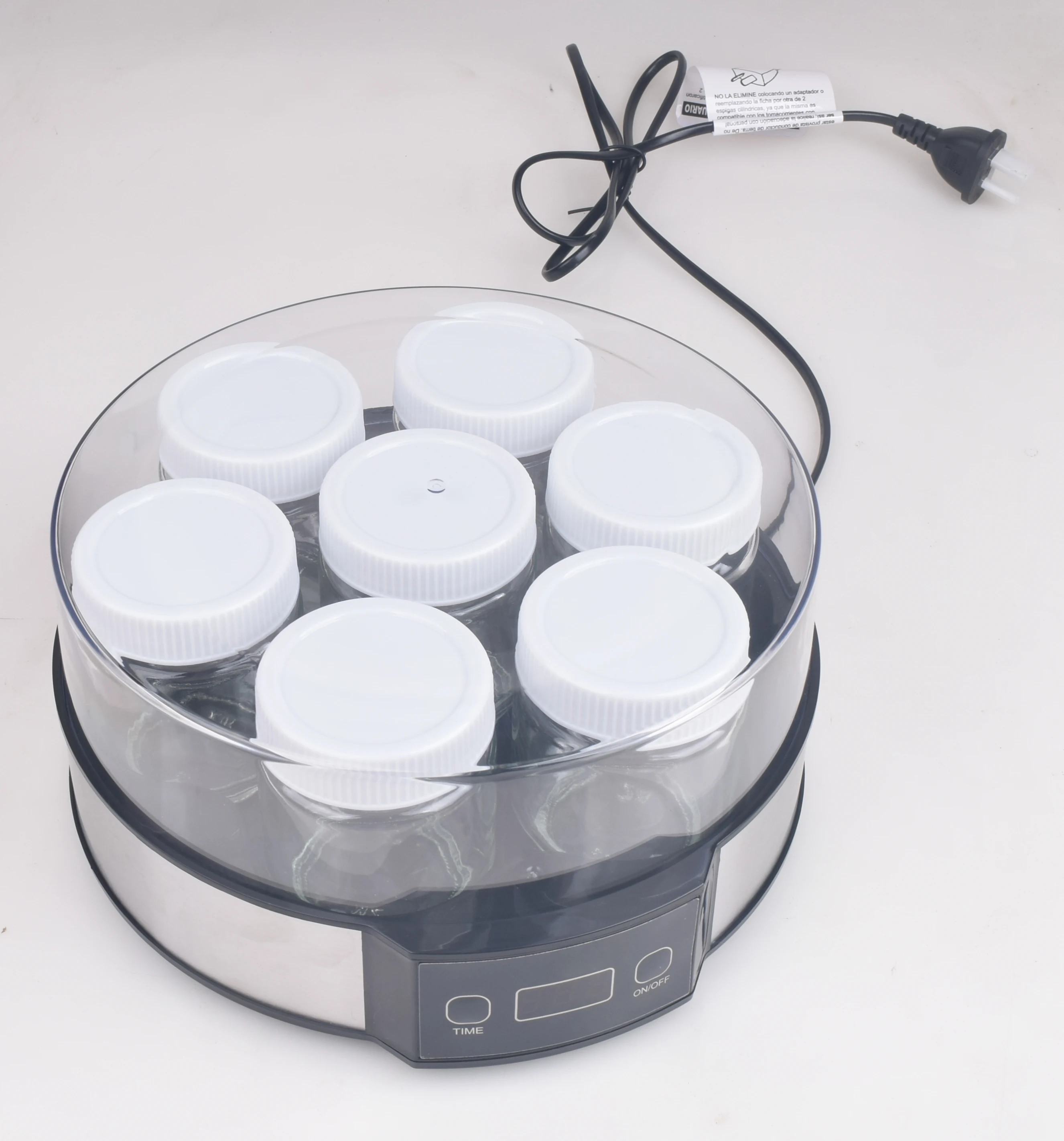 Заводская оптовая продажа, 7 чашек йогурта, портативный Йогуртница, Йогуртница, машина для дома