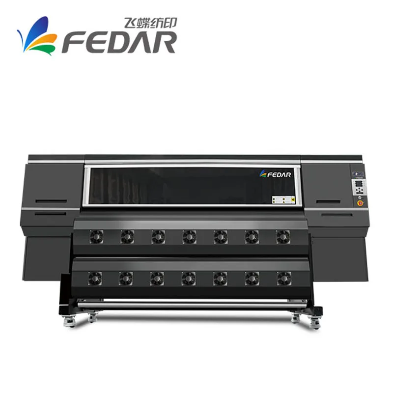 Fedar Sublimation Transfer Paper Printing Printer With 4 Printheads