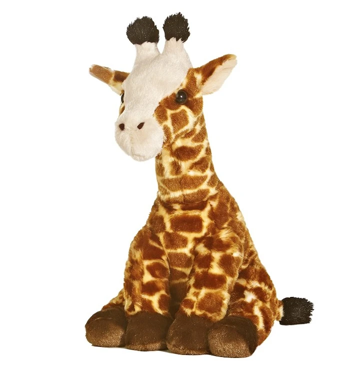 最高品質のビッグサイズ加重動物キリン25cmぬいぐるみソフトビルボア