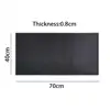 70*40*0.8cm black bar mat