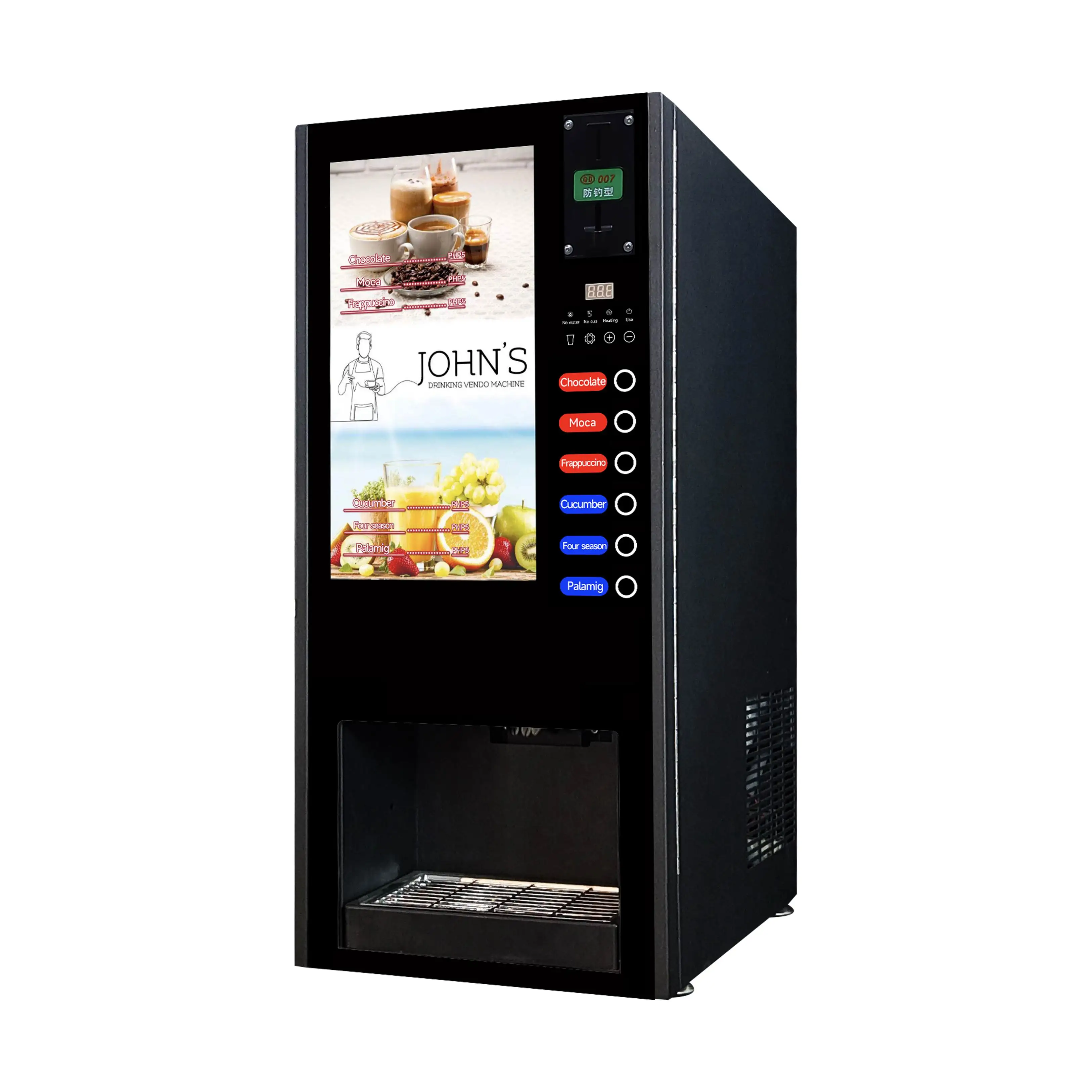 V30sct Coinoperated Instant Coffee Vending Machine Hot Cold Coffee