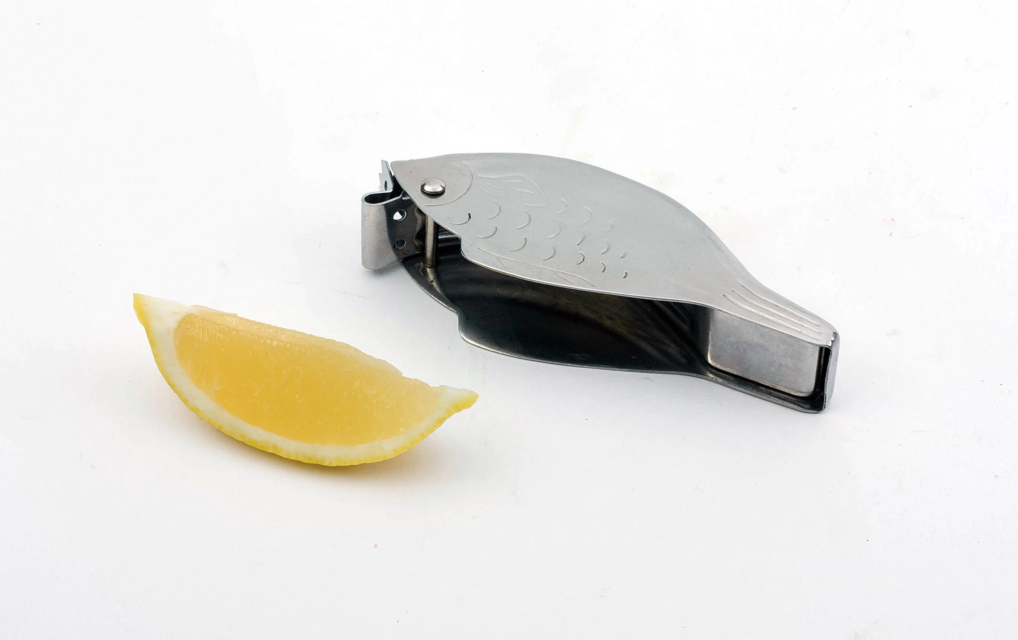 Fish Shape Design Hand Lemon Squeezer Manual Stainless Steel Lemon Squeezer
