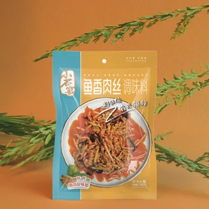 Factory Wholesale Simple Ingredients 160g/Bag Fish-Flavored Shredded Pork Seasoning Sichuan Spicy Sauce for Sale