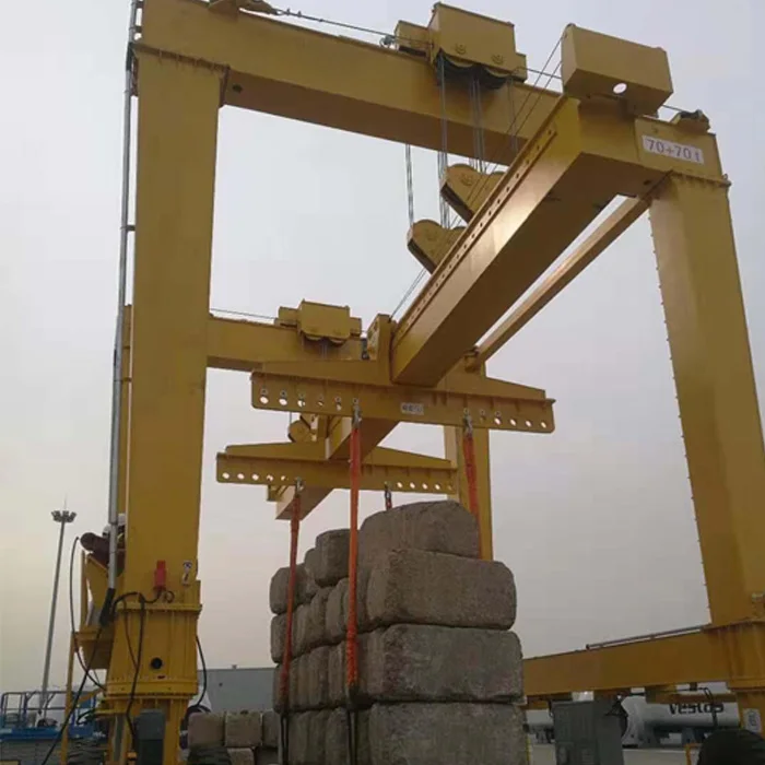Prompt Professional Quotation Straddle Carrier Crane for Moving Lifting Container on Sale