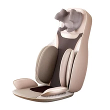 2025 New Electric Kneading Relax Shiatsu Red Light Heating Full Back Body Vibrating Massage Chair Car Seat Cushion for Home