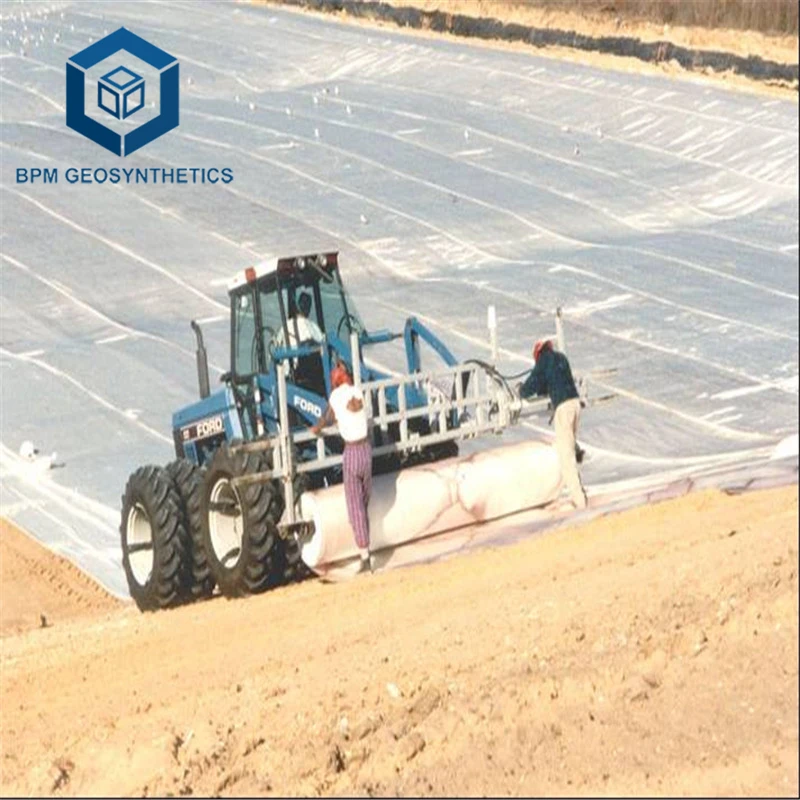 Soil Stabilization Geotextile Fabric Polyester Filament Continuous Geotextile Filter Cloth 200g 250g Geo Fabric for Driveway