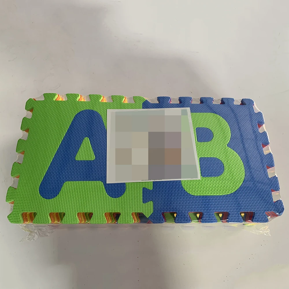 Eva Foam Puzzle Mat Mat Plush Soft Area Rug Children Baby Play Mats