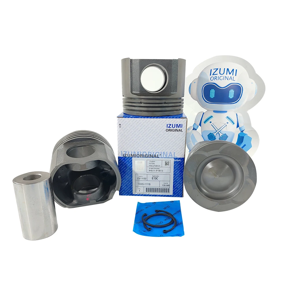 IZUMI ORIGINAL NO4C S130B-E0140 Piston Kit for Hino Engines
