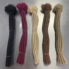single color  dread locs