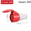 Mobile socket 4 core 16A