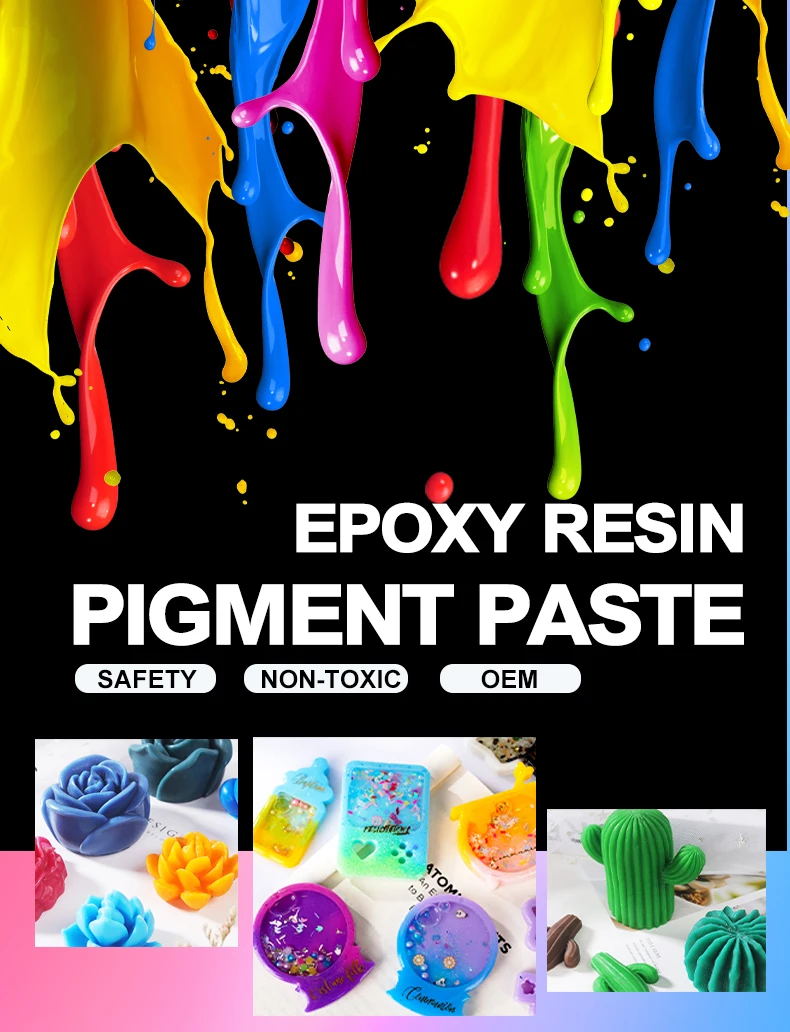Cnmi Epoxy Resin Pigment Paste Liquid Epoxy Resin Color For Painting ...