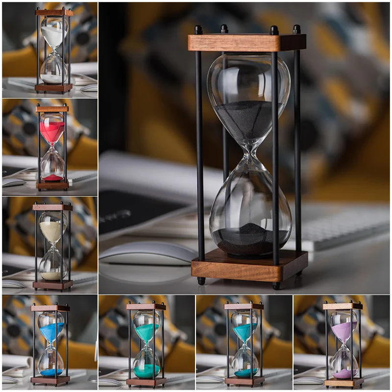 Creative Home Living Room Decoration Metal Vintage Sand Hourglass ...