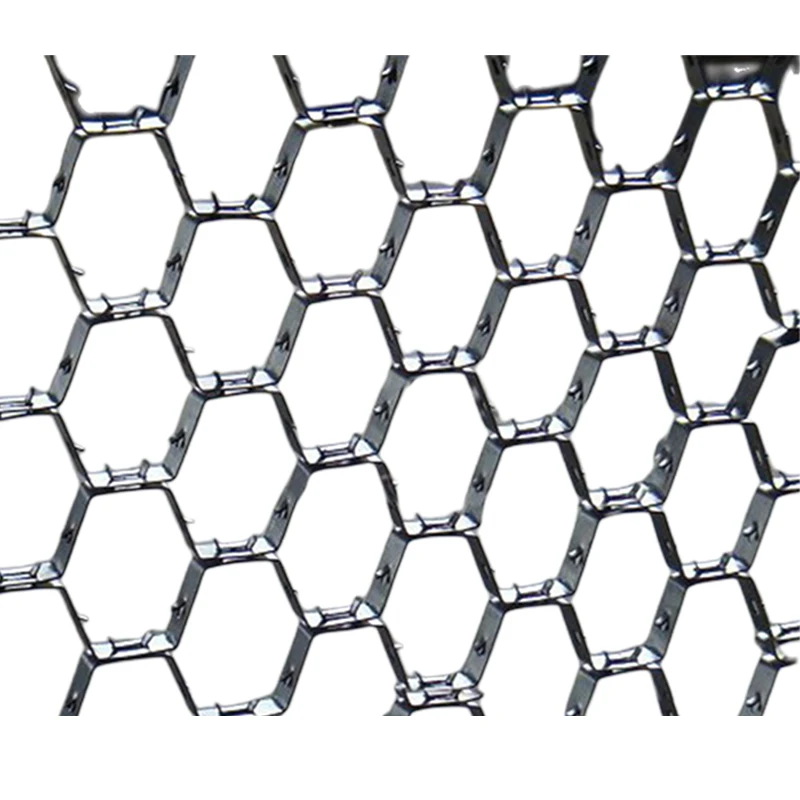 Hexmesh Plain Weave Woven Metal Refractories Steel Wire Mesh With Woven Punching Cutting Bending Welding Services