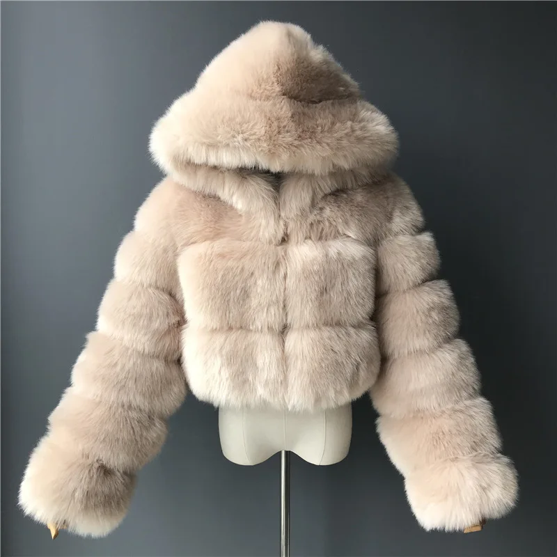 Winter Fox Faux Fur Coat 