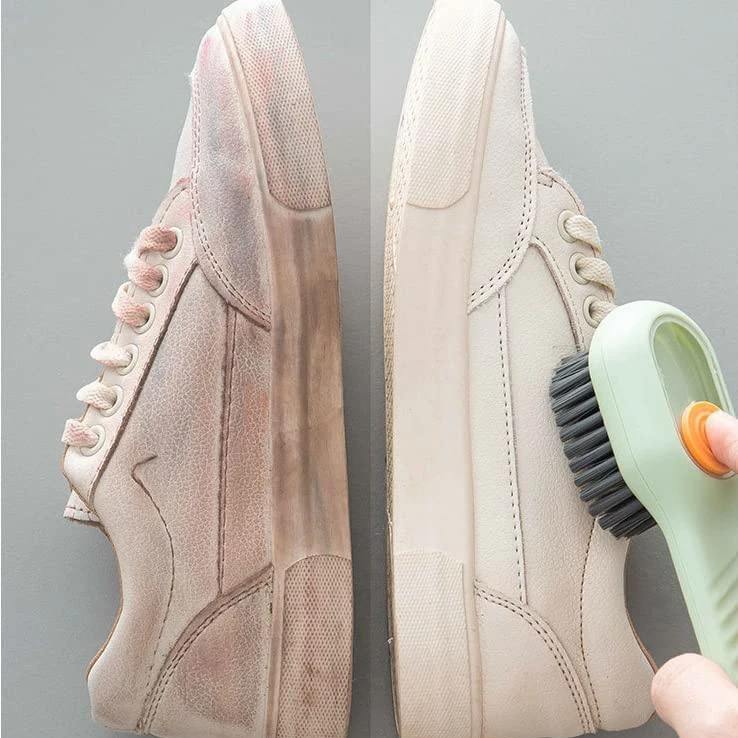 Автоматический дозатор жидкого мыла, чистящая щетка, кухонная щетка для стирки и чистки с дозатором мыла, многофункциональная щетка для обуви