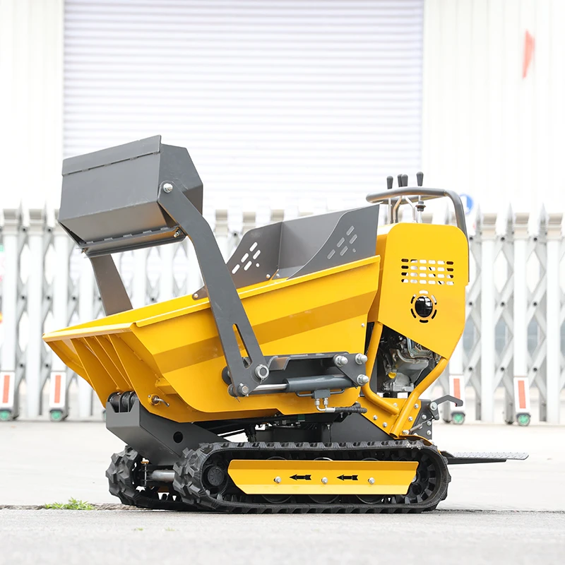 Chinese Factories Supply Self Loading Mini Dumper 500 Kg Small Crawler ...