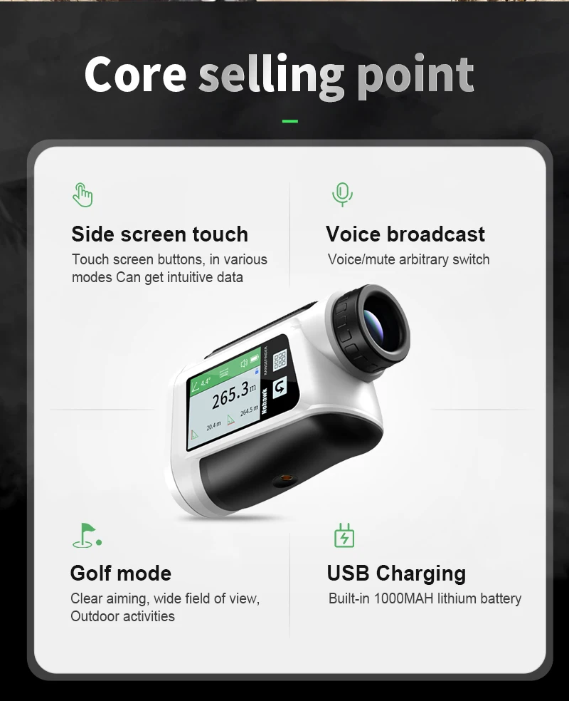 Nodhawk ゴルフ用距離計 ホワイト/ブラック Nodhawk ゴルフ用距離計 ホワイト/ブラック 楽天市場】☆2025NEW