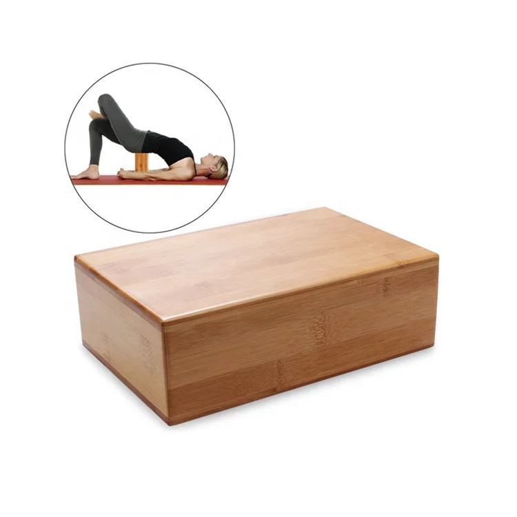 YUANFENG Натуральный Бамбуковый блок для йоги кирпич для йоги печать бамбука на заказ
