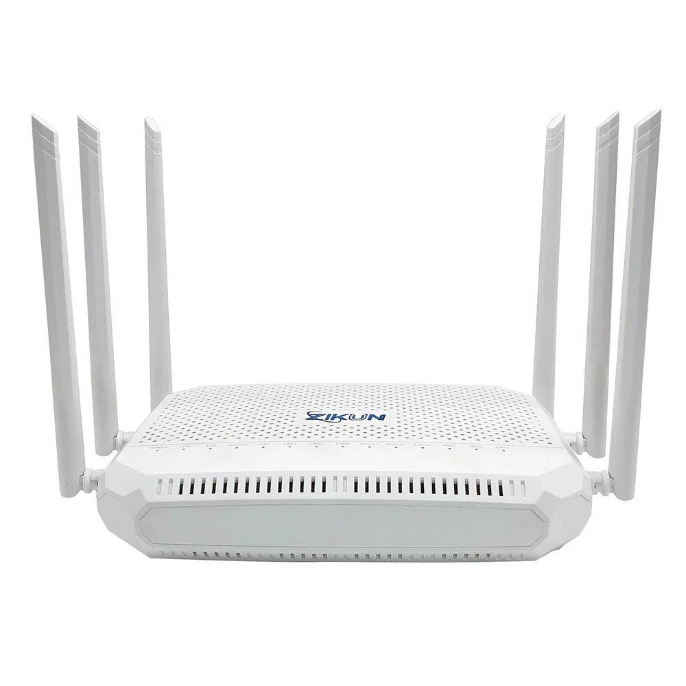 ZC-521T XPON 4GE 2POTS AC2100 WIFI 5 1CATV +WDM+AGC ONT Same as EG8247Q & EG8247W & EG8247W5-8T