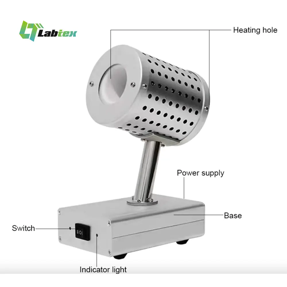 LABTEX Infrared Sterilizer Laboratory Infrared Inoculation Ring Sterilizer Lab Mini Loop Sterilizer Infrared Heat