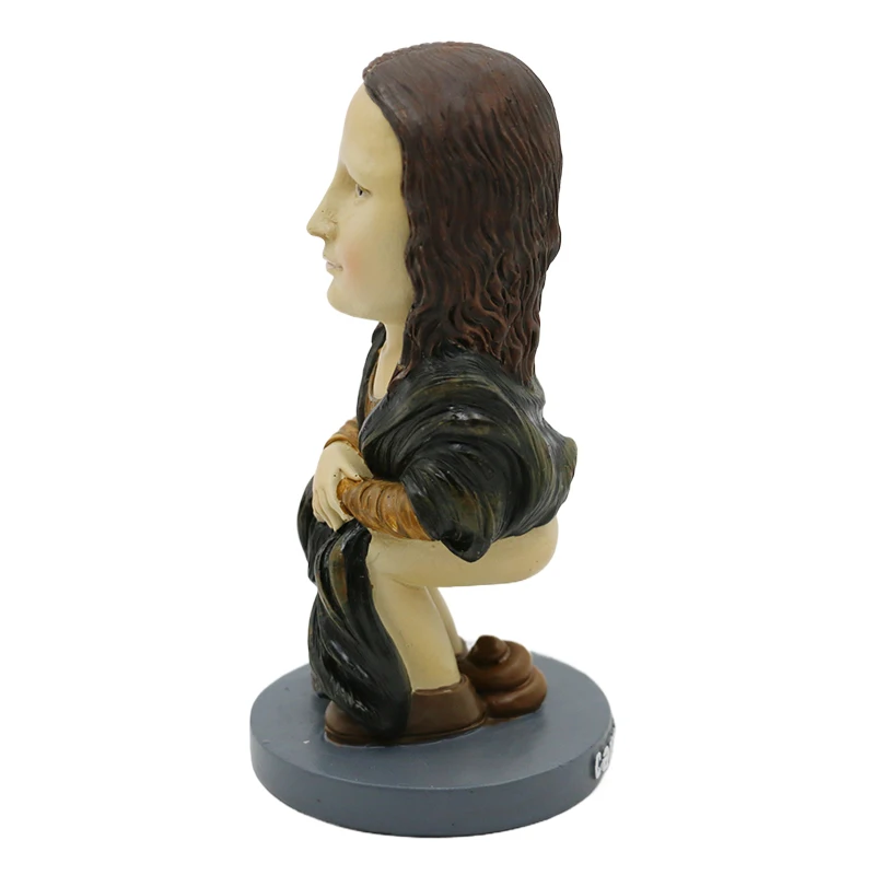 BSCI Factory High Quality Resin Caganer Figurine Resin Gift Caganer Home Decoration Caganer