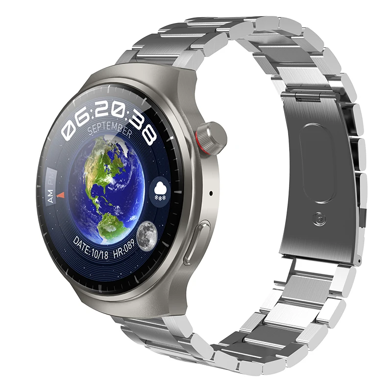 H6 Max 2023 Health Manufacturers Android Fitness Waterproof Led Smartwatch Stainless Steel Sport Women Men Smart Watch