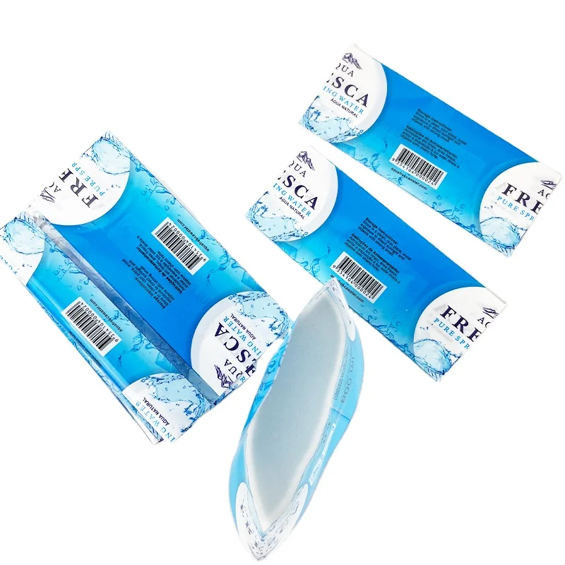 Manufacturer Free Sample Packing Labels Customized Shrink Wrap Water Bottle Label Plastic Heat PVC Mineral Water Label