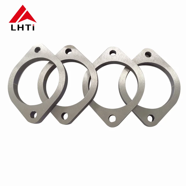 Gr2 Titanium 2 bolts exhaust flange 1.5 to 4 inch