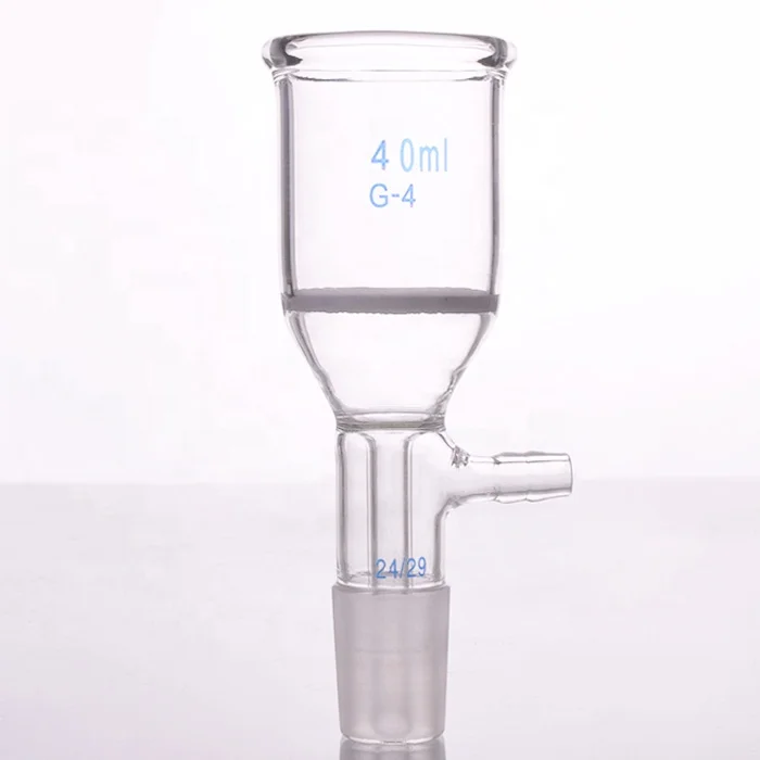 Tiandi Lab 60ml Glass Buchner Funnel With G3 Filter