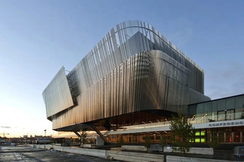 Prefab Large Scale Space Frame Sports Arena Hall Steel Structure Auditorium Modern Design