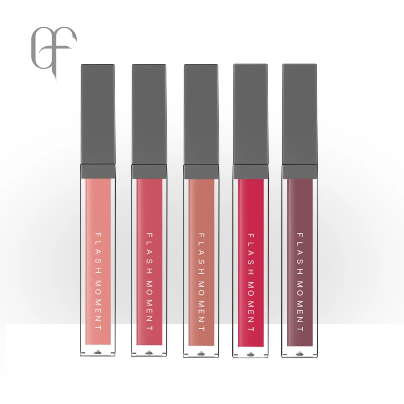 Оптовая Матовая антипригарная чашка прозрачный блеск для губ частная этикетка