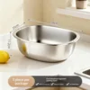Stainless steel solid basin