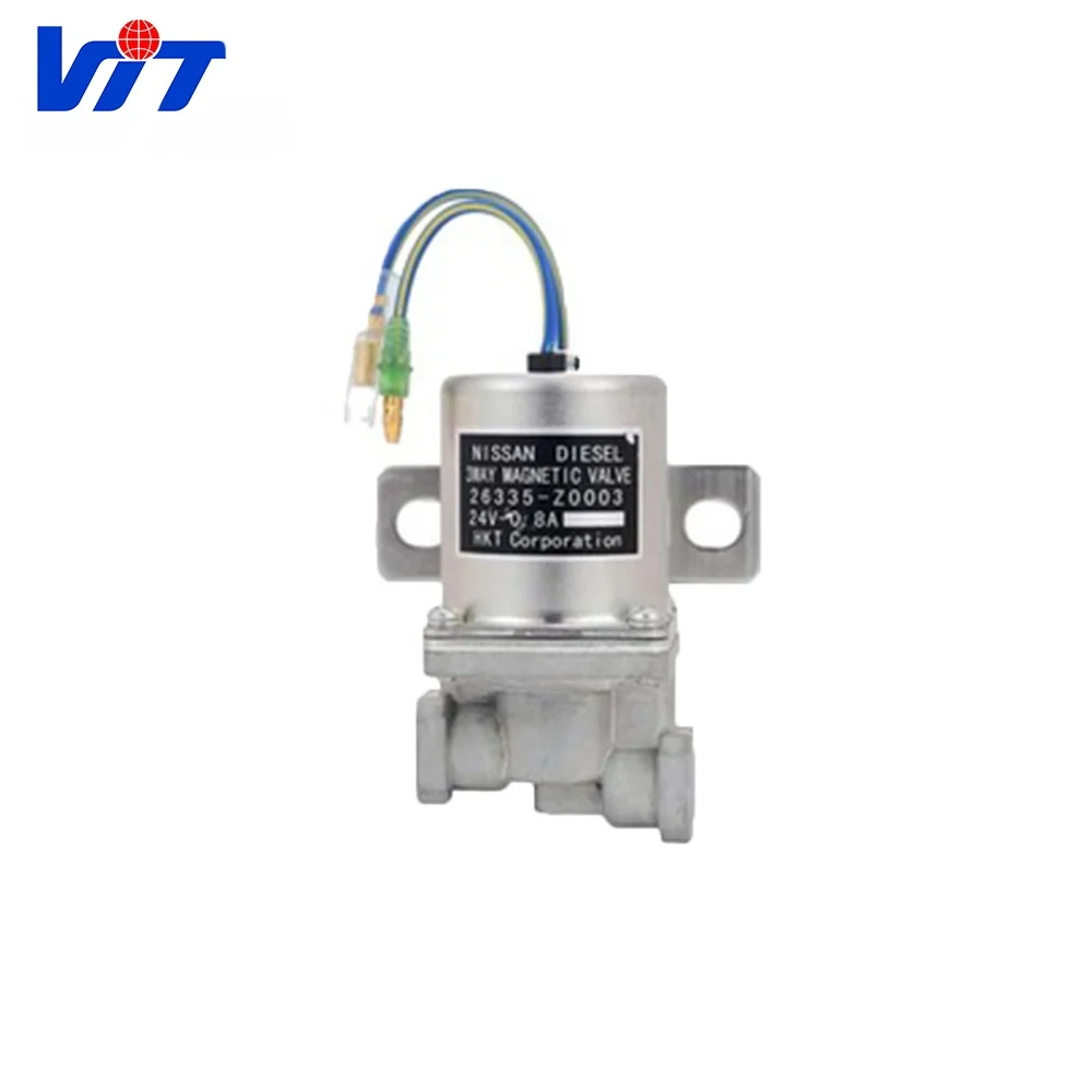 VIT-JE 24V Two-Way Air Brake Valve Solenoid Valve 26335-Z0003 for NIISSAN VN188 supplier