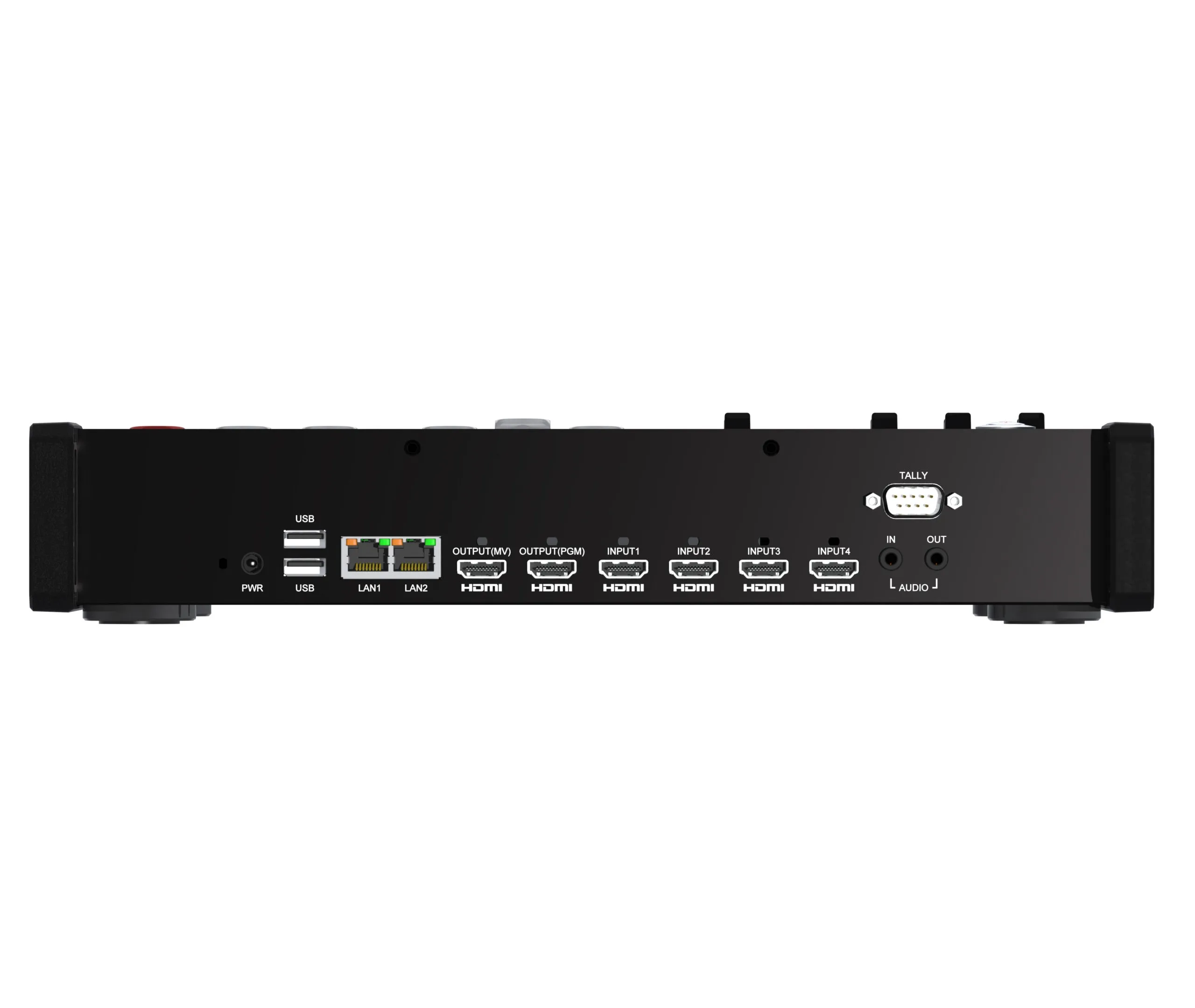 4K Video Switcher for Multi Cameras Live Broadcasting Recording