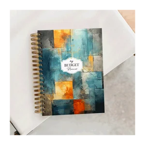 New Arrival A5 Spiral Planner Journaling Notebook Custom Printing Budget Binder Paper Cover Cash Envelopes Financial Organizer