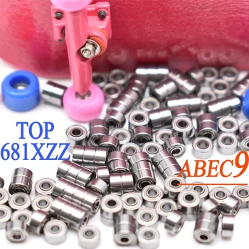 10/50 Pcs Micro Deep Groove Ball Radial Bearings – 681X 682ZZ – I/D 1mm, 1.5mm, 2mm – Flanged Type