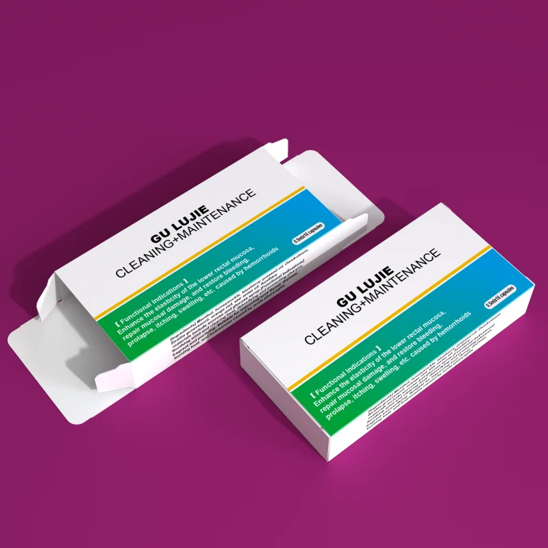 Pharmaceutical Medicine Packaging Box Customized  Paper Box for Board Pill Capsule Liquid Oral Liquid Bottle Box Biodegradable