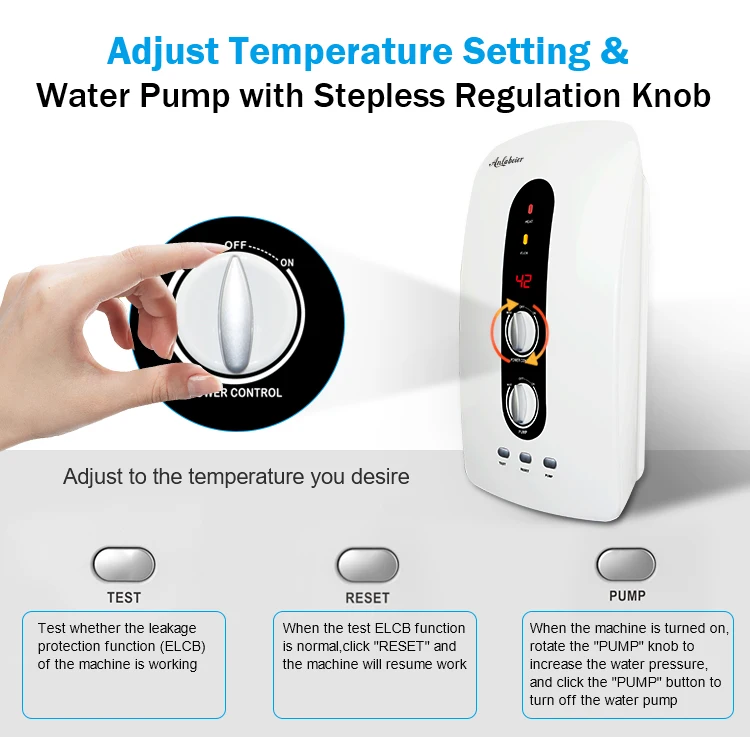Setting How Do I Adjust The Temperature On My Electric Water