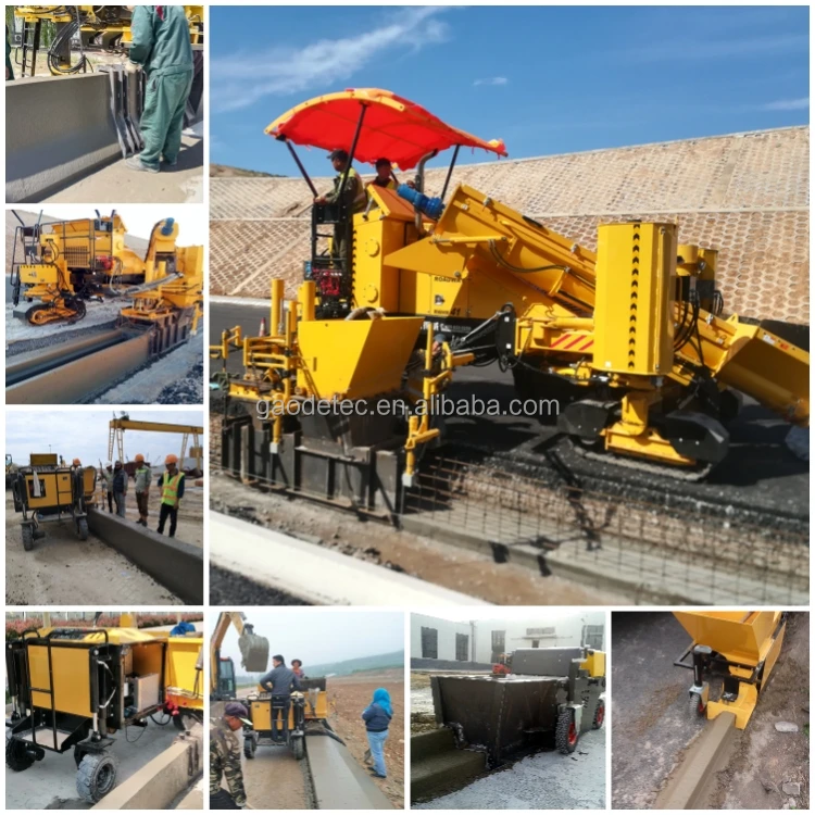 New Designed Concrete Curb and Gutter Machine