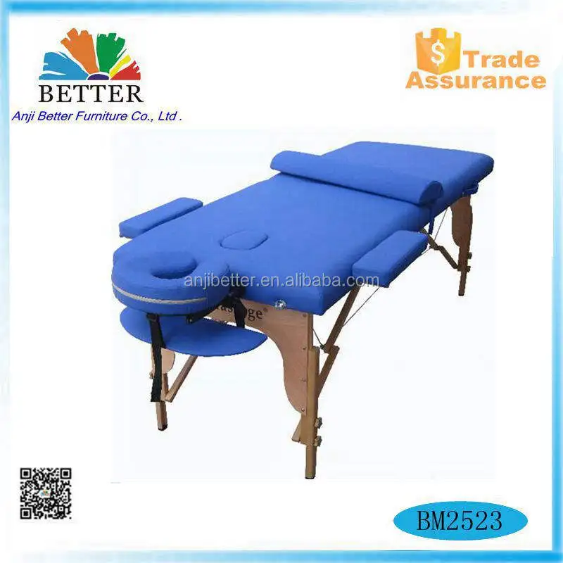 Factory Wholesale Wooden Folding Table De Massage Chine Body Oil Sex