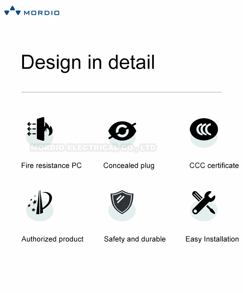 Cambodia Free Shipping Space Saving Concealed Installation Outlet Hide