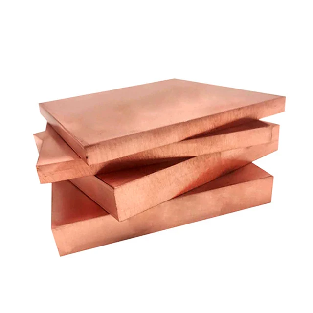 Sheet Plate Brass Spot Price Copper Cu Pure Red Copper Net Plates Thickness 8 Design Length 200 Width 100 HST Cooper Sheet