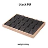 18-panel pendant tray/black PU