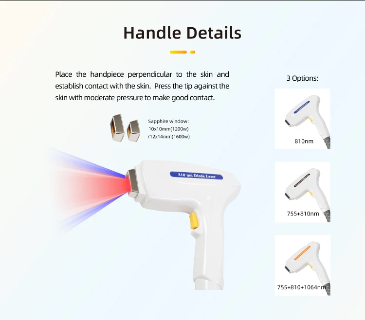 USA 510k Cleared Vertical 755 808 1064 Equipment Triple Wavelength Diode Laser Hair Removal factory
