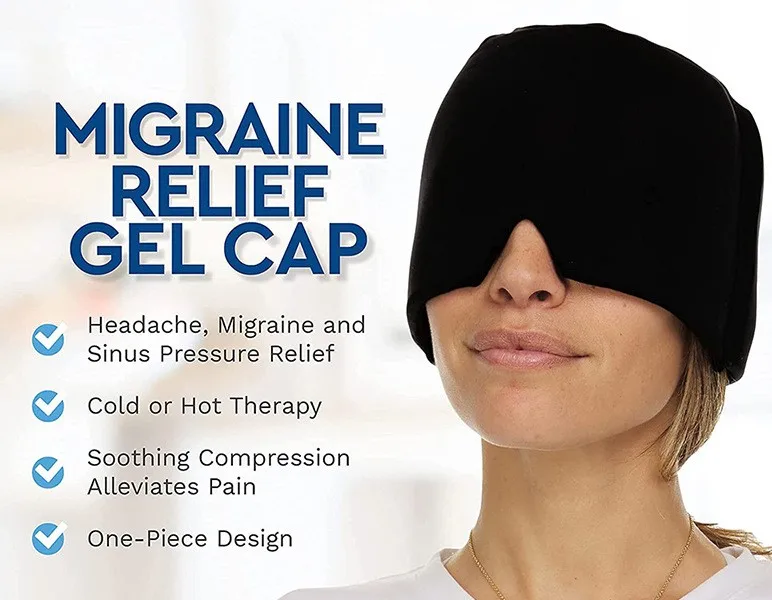 Dynamics Hot Sales Healthy Fitting Migraine Relief Ice Head Wrap