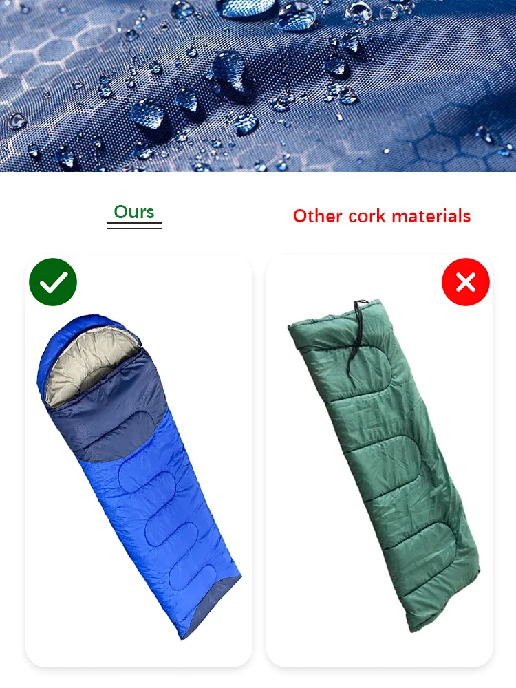 Hot Sale Outdoor Lightweight Skin Friendly Cotton Material Cold Proof 