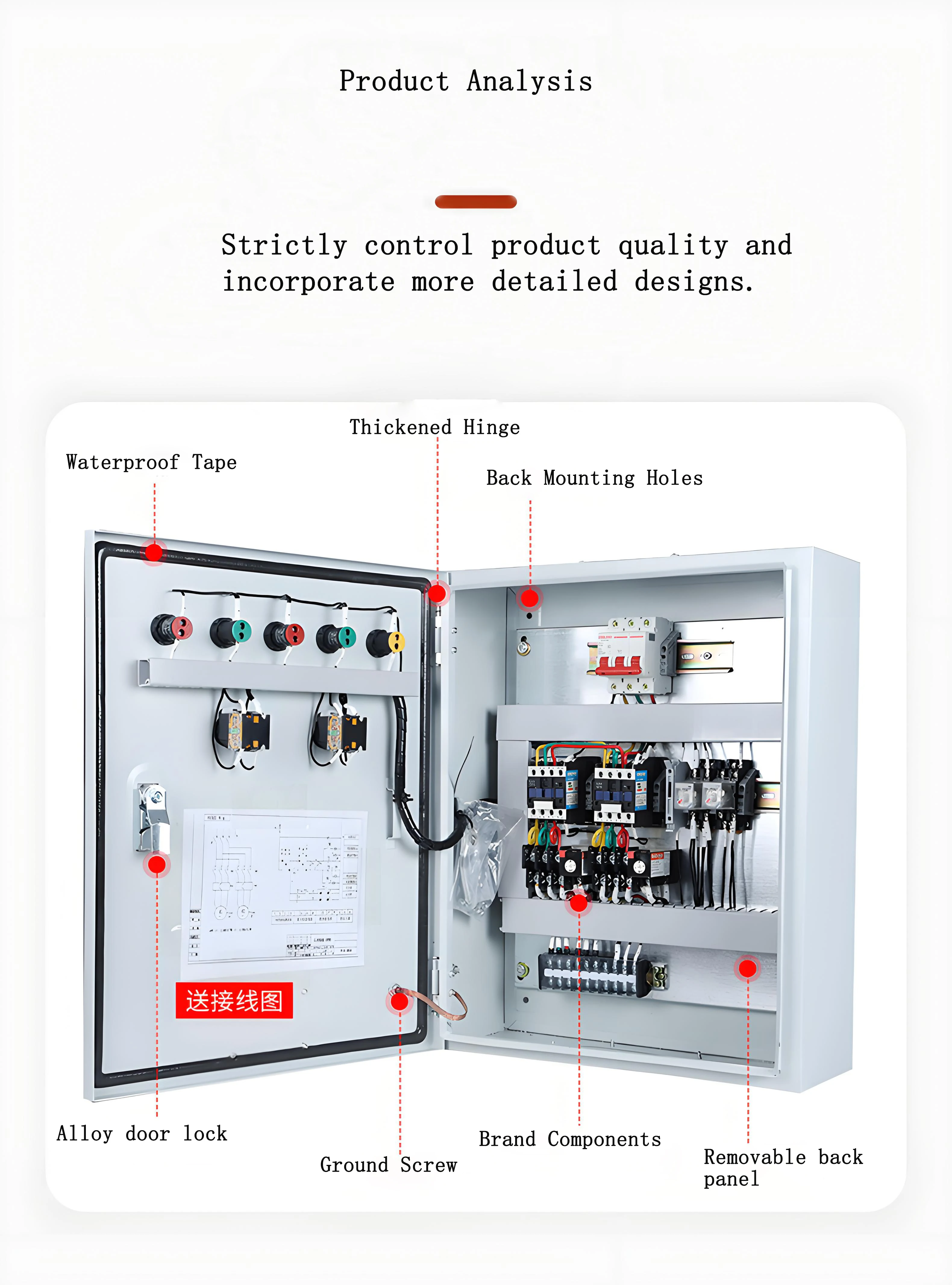 ZHONGHAN ZH-HF Electrical Equipment Distribution Cabinet 380V Outdoor ...
